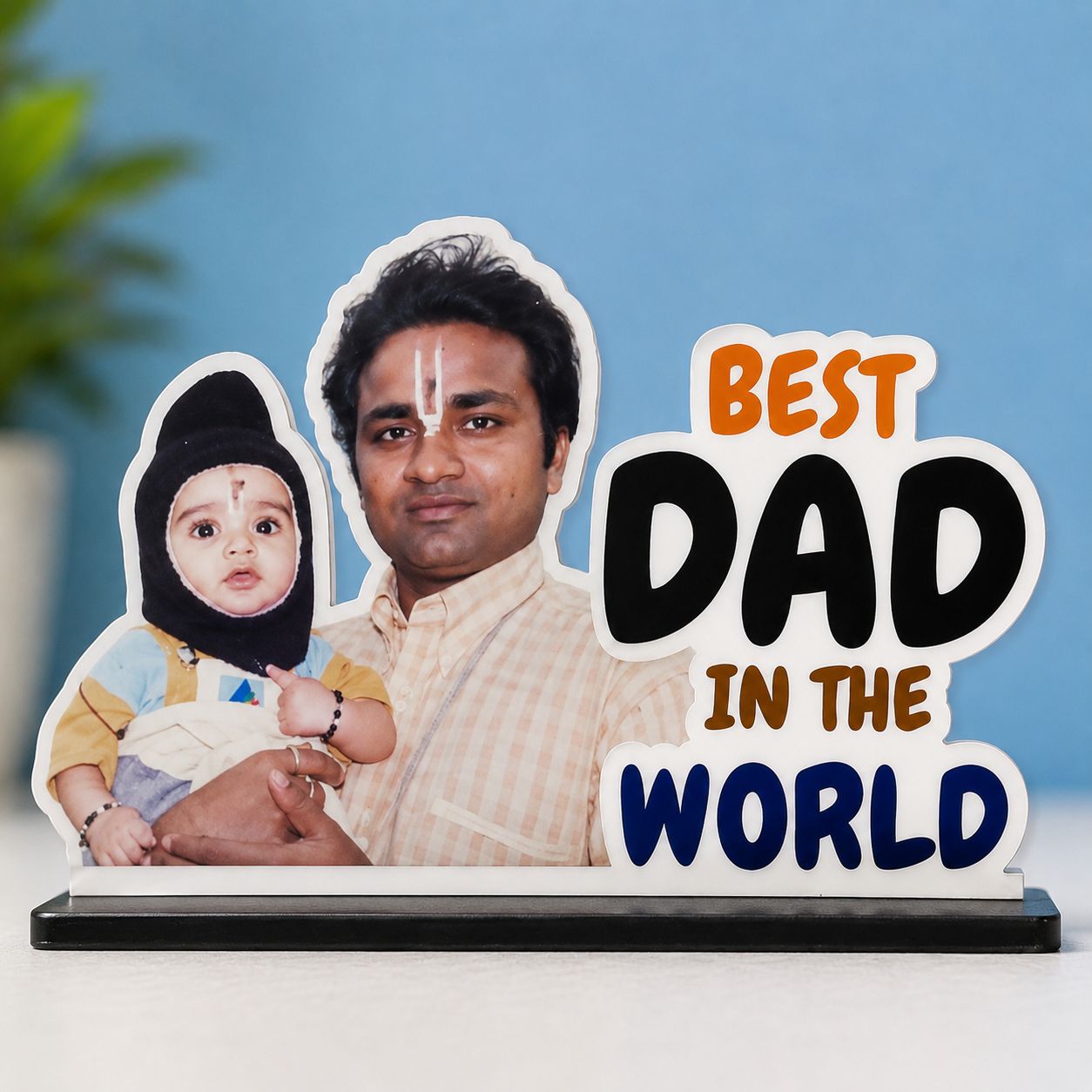 Best Dad in the World Caricature - Classic